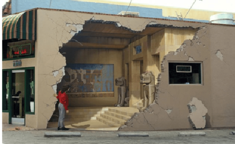  黑水判断手绘墙好坏的标准。