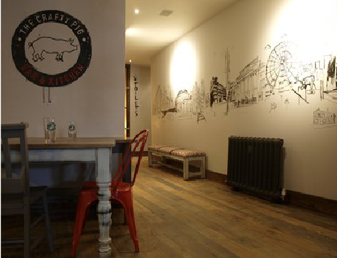  黑水教你判断手绘墙质量的好坏。