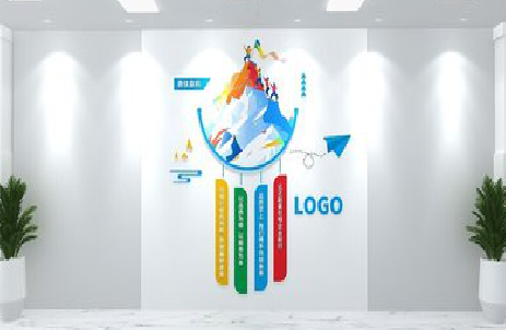  黑水公司企业形象墙的工艺材料有哪些？