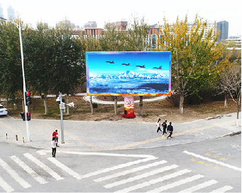  黑水户外大屏广告投放要点。