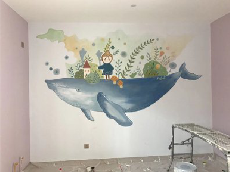  黑水手绘墙的特点及优势。