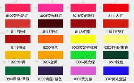  黑水广告油墨饱和度不好的原因。