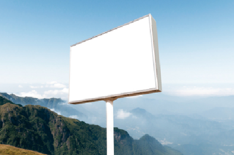  黑水户外广告变革的趋势。